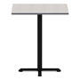Alera Reversible Laminate Table Top, Square, 35 3/8w x 35 3/8d, White/Gray