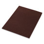 Americo® EcoPrep EPP Specialty Pads, 28w x 14h, Maroon, 10/CT
