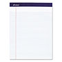 Ampad Legal Ruled Pads, Narrow Rule, 50 White 8.5 x 11.75 Sheets, 4/Pack