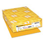 Astrobrights Color Cardstock, 65 lb, 8.5 x 11, Galaxy Gold, 250/Pack