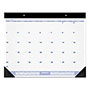 At-A-Glance Desk Pad, 24 x 19, White Sheets, Black Binding, Black Corners, 12-Month (Jan to Dec): 2024