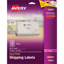Avery Easy Peel Mailing Labels For Laser Printers, 3-1/2 x 4, Clear, 60/Pack