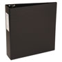 Avery Economy Non-View Binder with Round Rings, 3 Rings, 3" Capacity, 11 x 8.5, Black