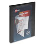 Avery Heavy-Duty View Binder with DuraHinge and One Touch Slant Rings, 3 Rings, 0.5" Capacity, 11 x 8.5, Black