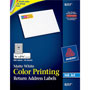 Avery Matte White Ink Jet Labels, 3/4"x2 1/4", 600 per Pack