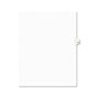 Avery Preprinted Legal Exhibit Side Tab Index Dividers, Avery Style, 10-Tab, 60, 11 x 8.5, White, 25/Pack