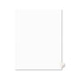 Avery Preprinted Legal Exhibit Side Tab Index Dividers, Avery Style, 10-Tab, 75, 11 x 8.5, White, 25/Pack