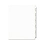 Avery Preprinted Legal Exhibit Side Tab Index Dividers, Avery Style, 25-Tab, 176 to 200, 11 x 8.5, White, 1 Set
