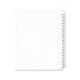 Avery Preprinted Legal Exhibit Side Tab Index Dividers, Avery Style, 25-Tab, 226 to 250, 11 x 8.5, White, 1 Set
