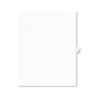 Avery Preprinted Legal Exhibit Side Tab Index Dividers, Avery Style, 26-Tab, N, 11 x 8.5, White, 25/Pack