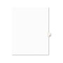 Avery Preprinted Legal Exhibit Side Tab Index Dividers, Avery Style, 10-Tab, 15, 11 x 8.5, White, 25/Pack