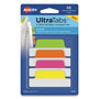 Avery Ultra Tabs Repositionable Margin Tabs, 1/5-Cut Tabs, Assorted Neon, 2.5" Wide, 48/Pack