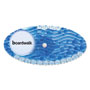 Boardwalk Curve Air Freshener, Cotton Blossom, Solid, Blue, 10/Box