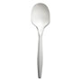 Boardwalk Mediumweight Polypropylene Cutlery, Soup Spoon, White, 1000/Carton