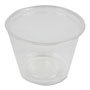 Boardwalk Souffle/Portion Cups, 1 oz, Polypropylene, Clear, 20 Cups/Sleeve, 125 Sleeves/Carton