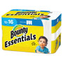 Bounty Essentials Select A Size Paper Towels, White, 12 Rolls, 83 Sheets Per Roll, 996 Sheets Total