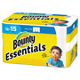 Bounty Essentials Select A Size Paper Towels, White, 12 Rolls, 78 Sheets Per Roll, 936 Sheets Total