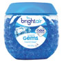 Bright Air Scent Gems Odor Eliminator, Cool and Clean, Blue, 10 oz Gel