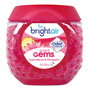 Bright Air Scent Gems Odor Eliminator, Island Nectar and Pineapple, Pink, 10 oz Gel