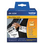 Brother Die-Cut Name Badge Labels, 2.3" x 3.4", White, 260/Roll