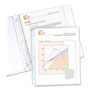 C-Line Standard Weight Polypropylene Sheet Protectors, Non-Glare, 2", 11 x 8 1/2, 50/BX