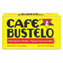 Cafe Bustelo Coffee, Espresso, 10 oz Brick Pack, 24/Carton