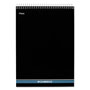 Cambridge Stiff-Back Wire Bound Notebook, 1 Subject, Wide/Legal Rule, White/Blue Cover, 8.5 x 11.5, 70 Sheets