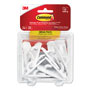 Command® General Purpose Hooks, Small, 1 lb Cap, White, 24 Hooks and 28 Strips/Pack