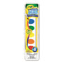 Crayola Washable Watercolor Paint, 8 Assorted Colors