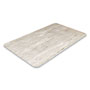 Crown Mats & Matting Cushion-Step Surface Mat, 36 x 72, Marbleized Rubber, Gray