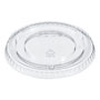 Dart Non-Vented Cup Lids, Fits 12 oz Cups, Clear, 2500/Carton