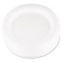 Dart Quiet Classic Laminated Foam Dinnerware, Plate, 9" dia, WH, 125/PK, 4 Packs/CT