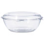 Dart Tamper-Resistant, Tamper-Evident Bowls with Dome Lid, 48 oz, Clear, 100/Carton