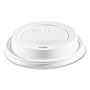 Dart Traveler Cappuccino Style Dome Lid, Polystyrene, Fits 10-24 oz Hot Cups, White, 1000/Carton