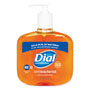 Dial Gold Antibacterial Liquid Hand Soap, Floral, 16 oz Pump, 12/Carton