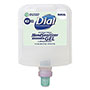 Dial Antibacterial Gel Hand Sanitizer Refill for Dial 1700 Dispenser, 1.2 L Refill, Fragrance-Free, 3/Carton