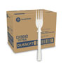Dixie SmartStock Tri-Tower Dispensing System Cutlery, Fork, Natural, 40/Pack, 24 Packs/Carton