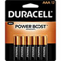 Duracell CopperTop Alkaline AAA Batteries, 12/Pack