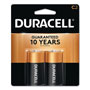 Duracell CopperTop Alkaline C Batteries, 2/Pack