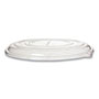 Eco-Products 100% Recycled Content Pizza Tray Lids, 16 x 16 x 0.2, Clear, 50/Carton