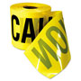 Empire Level Caution Barricade Tape, "Caution Cuidado" Text, 3"x200ft, Yellow w/Black Print