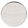 Energizer 2430 Lithium Coin Battery, 3V