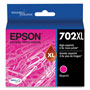 Epson T702XL320S (702XL) DURABrite Ultra High-Yield Ink, 950 Page-Yield, Magenta