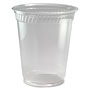 Fabri-Kal Kal-Clear PET Cold Drink Cups, 12 oz to 14 oz, Clear, Squat, 50/Sleeve, 20 Sleeves/Carton