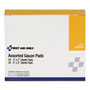 First Aid Only Gauze Pads, 2" x 2"; 3" x 3", 48/Box