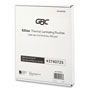 GBC® EZUse Thermal Laminating Pouches, 3 mil, 8.5" x 11", Gloss Clear, 200/Pack