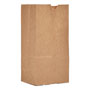 GEN Grocery Paper Bags, 30 lbs Capacity, #1, 3.5"w x 2.38"d x 6.88"h, Kraft, 500 Bags