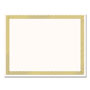 Great Papers!® Foil Border Certificates, 8.5 x 11, Ivory/Gold, Braided, 12/Pack