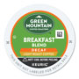 Green Mountain Breakfast Blend Decaf Coffee K-Cups, 24/Box