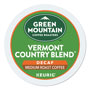 Green Mountain Vermont Country Blend Decaf Coffee K-Cups, 96/Carton